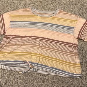 American Eagle Outfitters Striped Tee